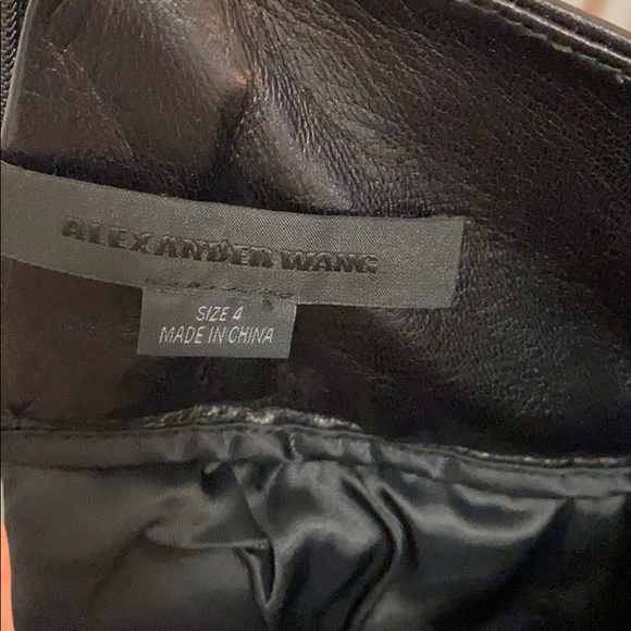 Alexander Wang skirt (lambskin) - Picture 4 of 8